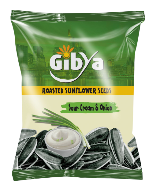 Gibya - Sonnenblumenkerne Sour Cream & Onion 100 g