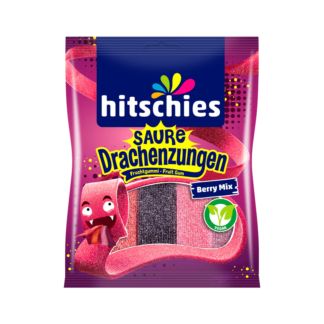 Hitschies - Saure Drachenzungen Berry Mix 125g