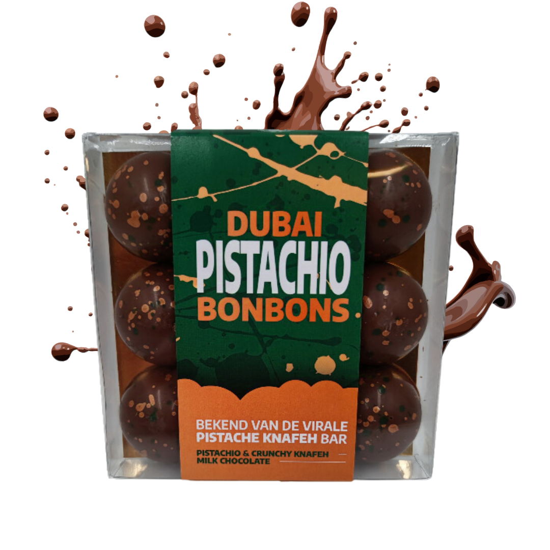 Geruba - Dubai Pistazien Pralinen 9 Stück (180 g) - MHD Angebot