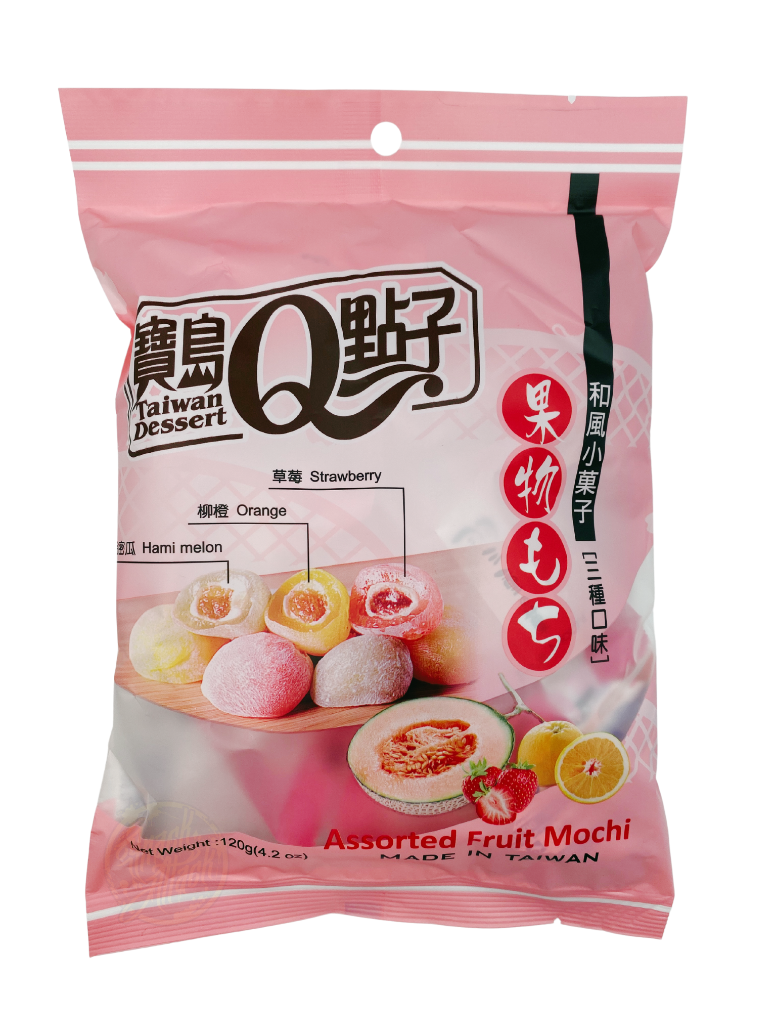 Royal Family - Taiwan Dessert Mochi - Assorted Fruits 120 g