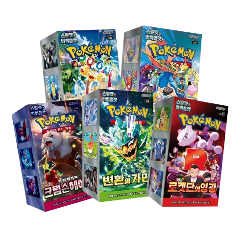 Pokémon Battle Booster (Korea) – 5 Karten je Pack