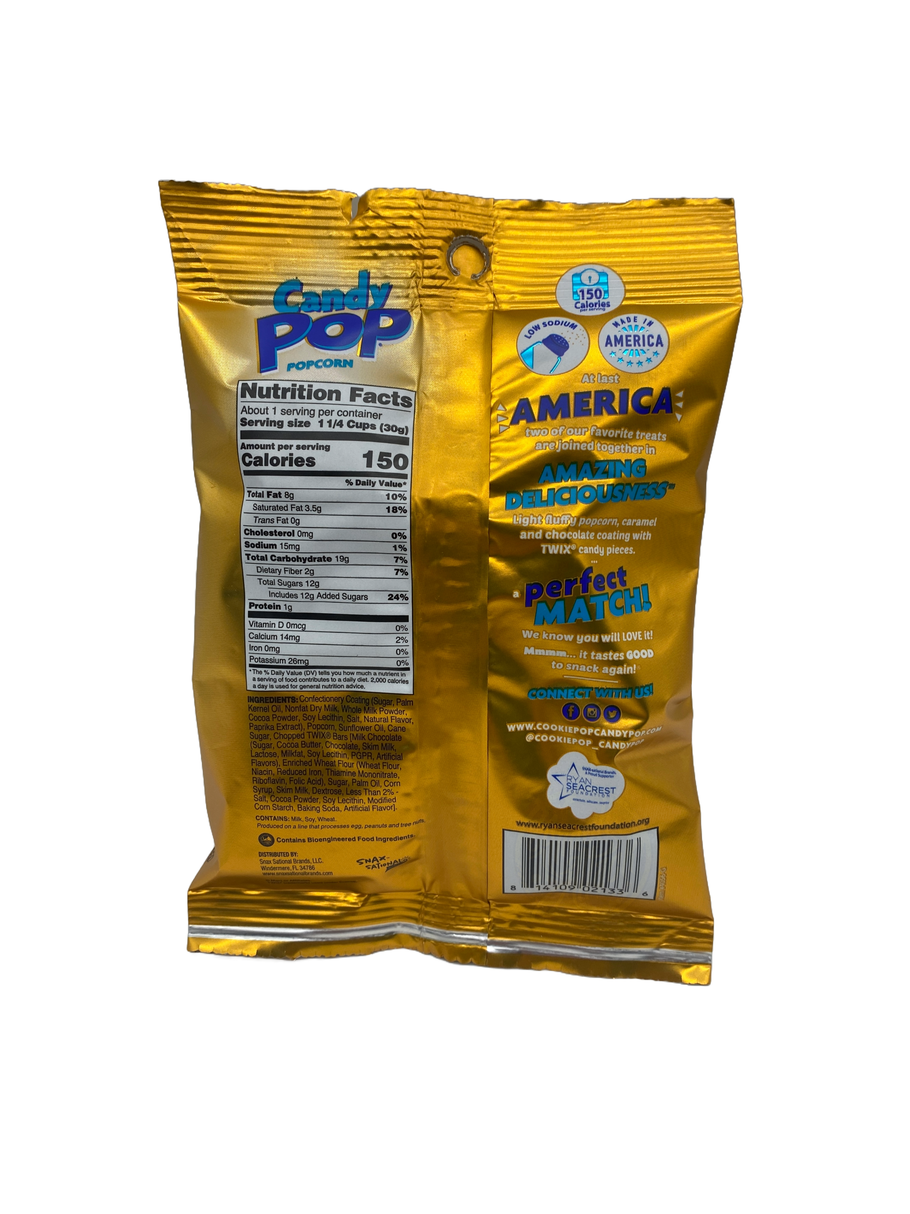 Candy Pop Popcorn - Twix 28 g