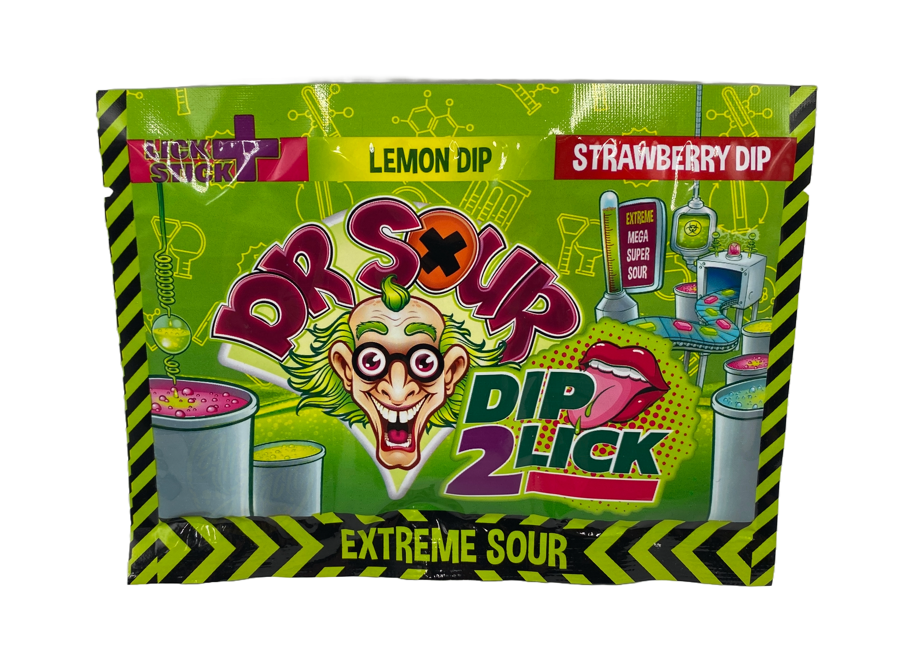 Dr. Sour - Dip 2 Lick (Lemon & Strawberry) 18 g