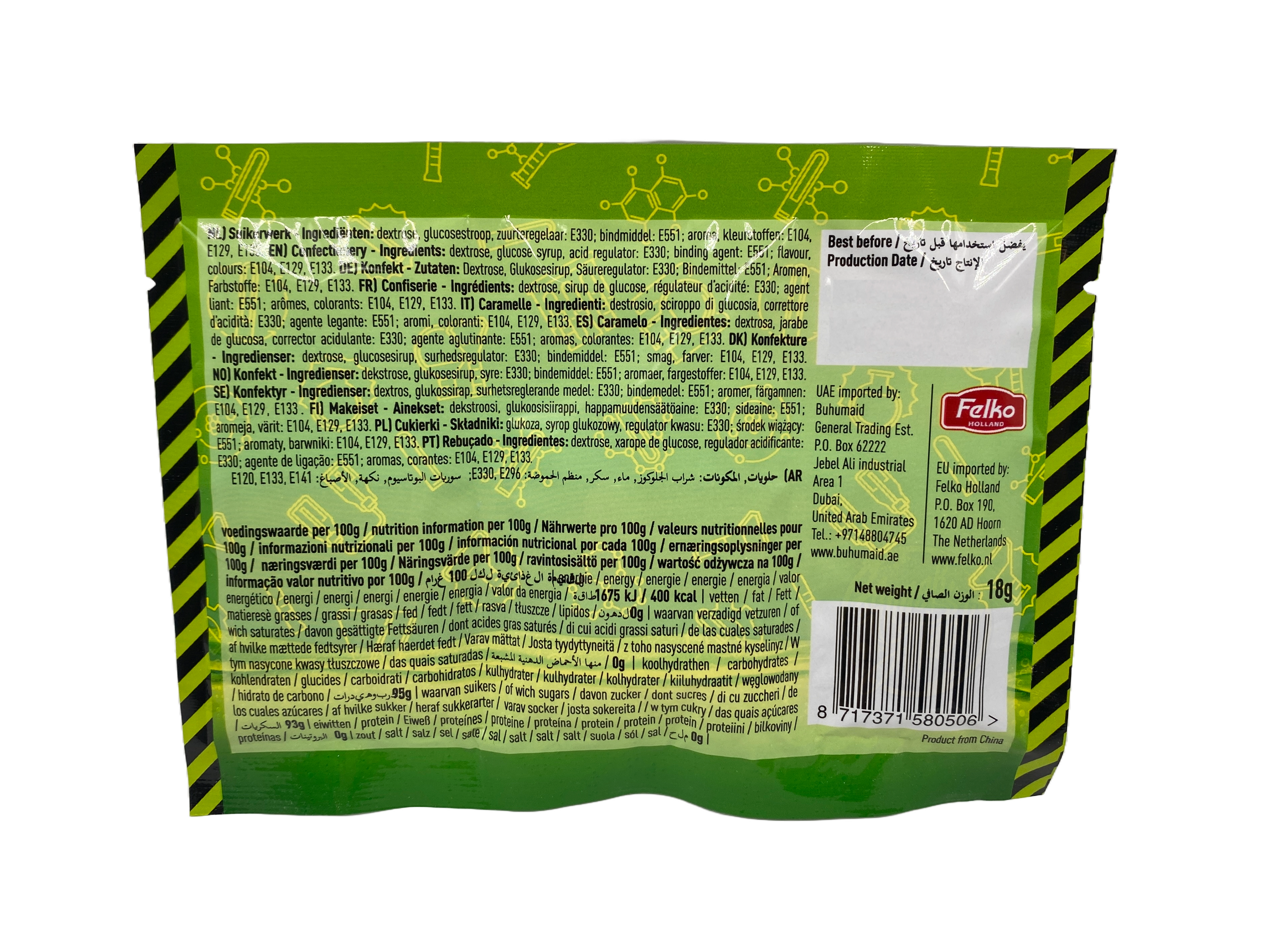 Dr. Sour - Dip 2 Lick (Lemon & Strawberry) 18 g
