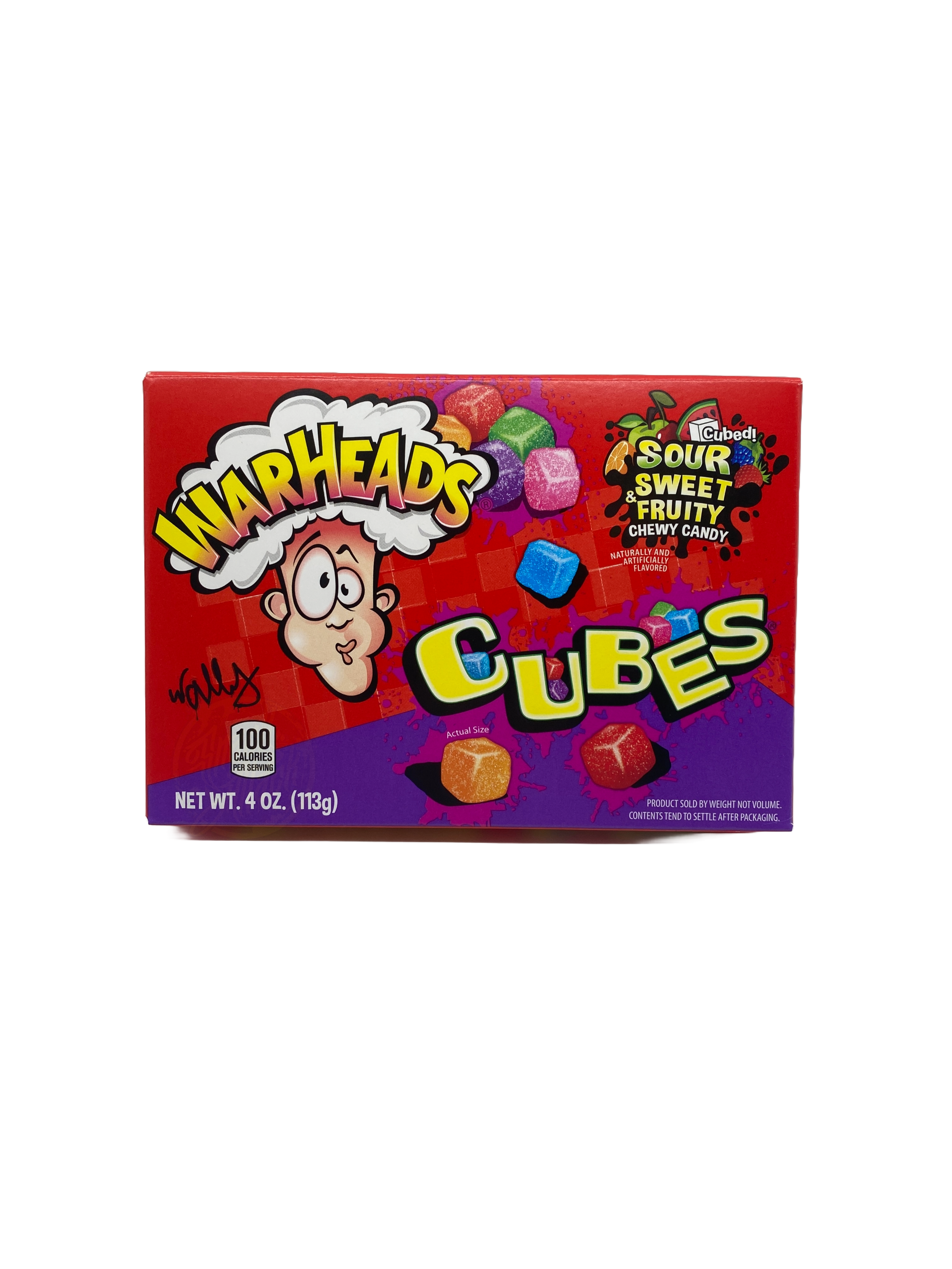 Warheads - Cubes Sour, Sweet & Fruity 113 g
