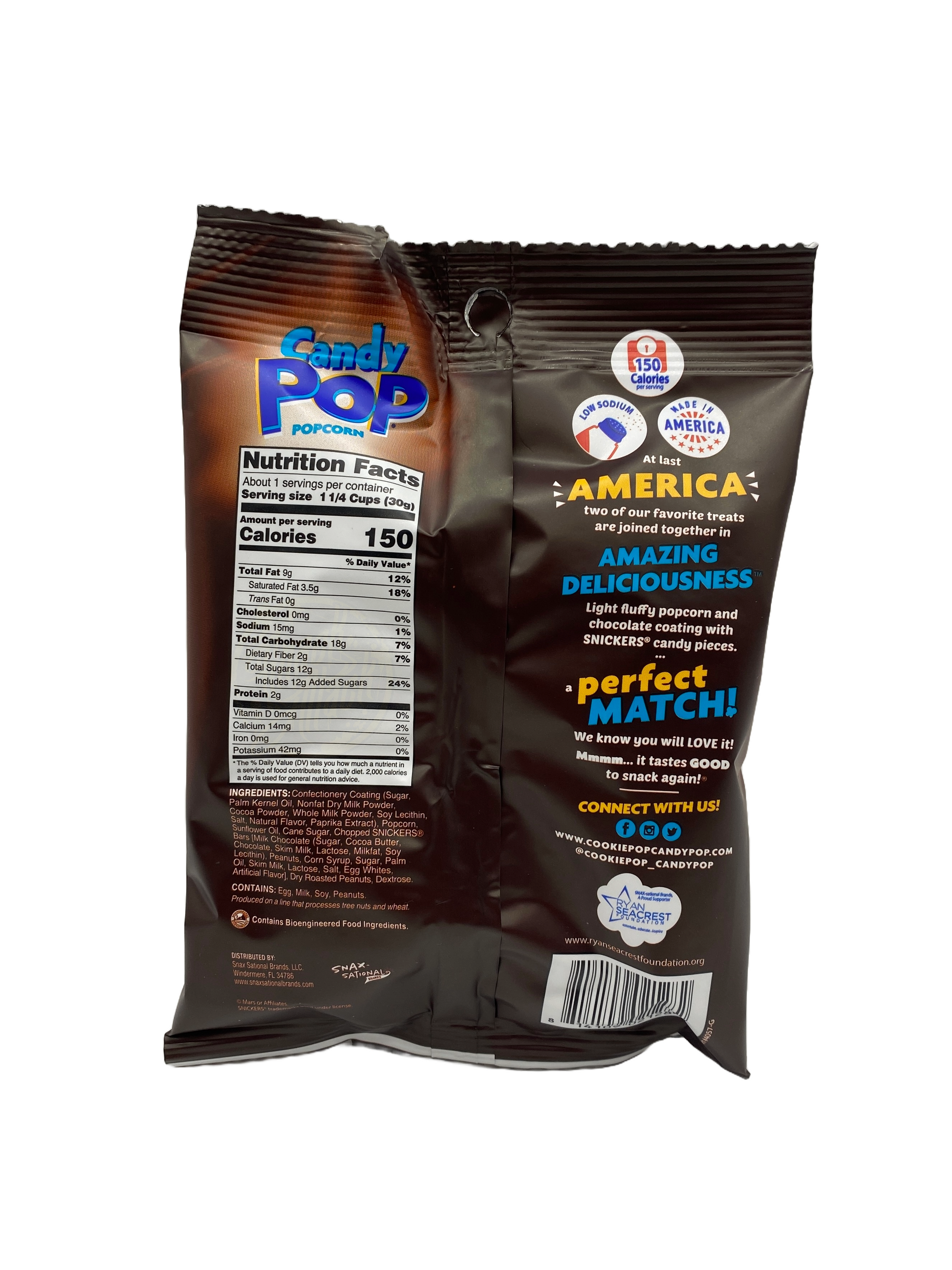 Candy Pop - Snickers Popcorn 28 g