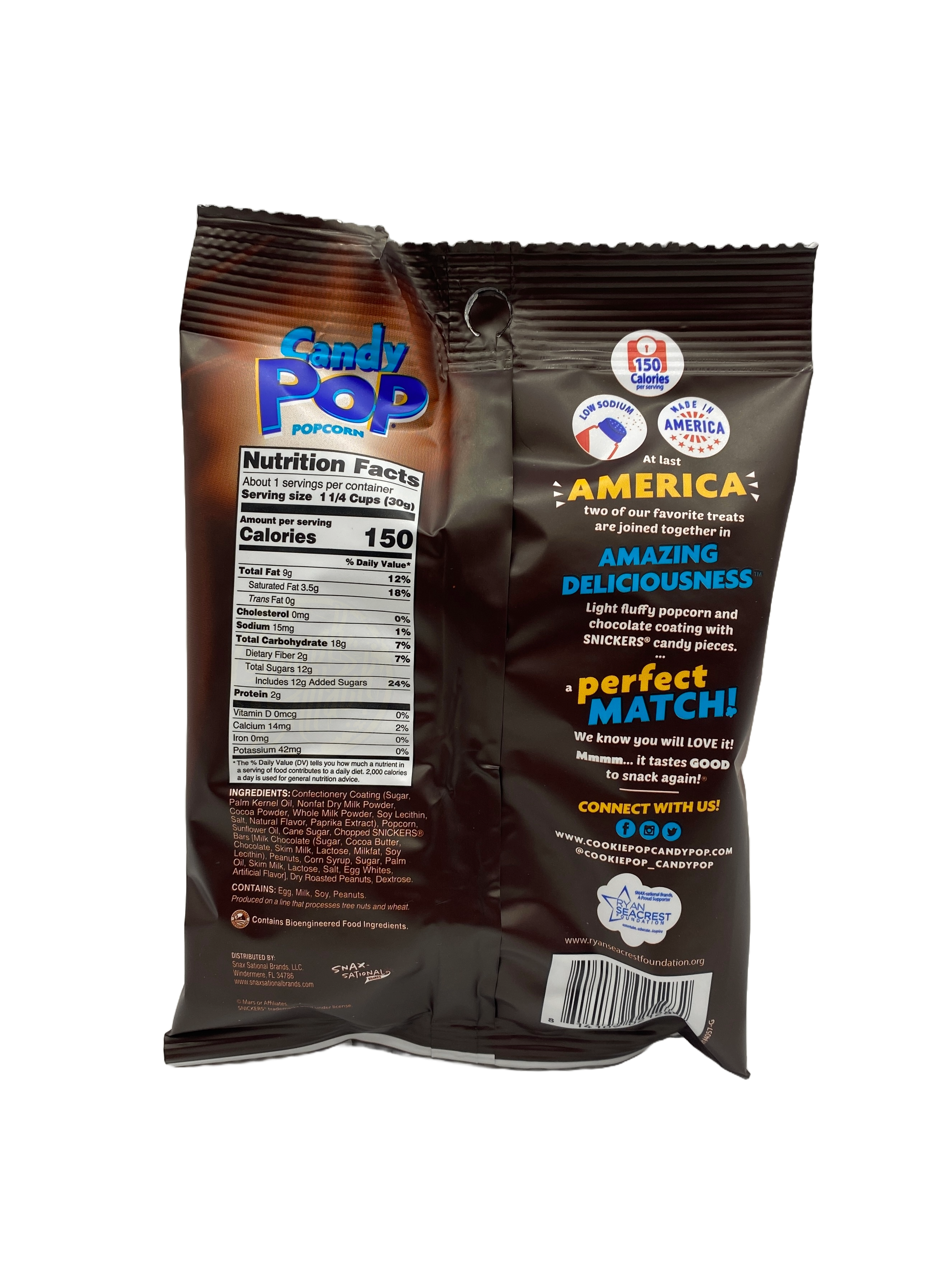 Candy Pop - Snickers Popcorn 28 g