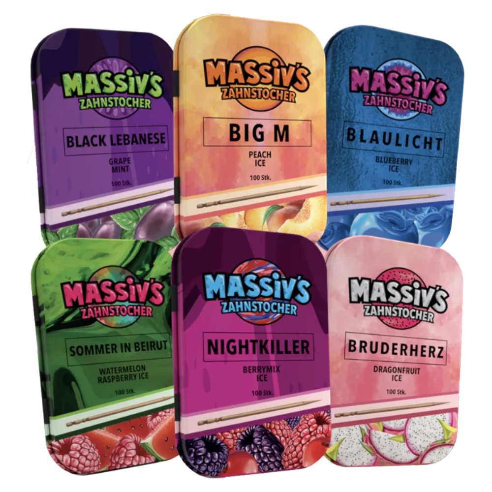 Massiv’s Zahnstocher – aromatisiert & hochwertig
