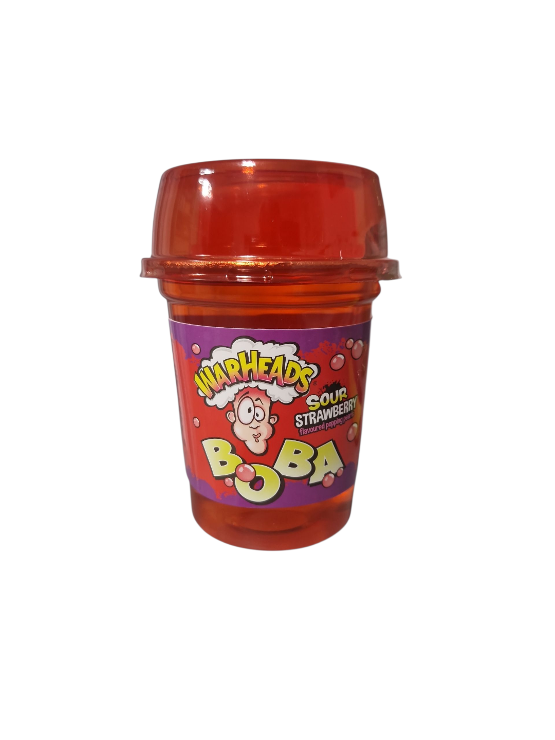Warheads Boba - Sour Strawberry 400 ml