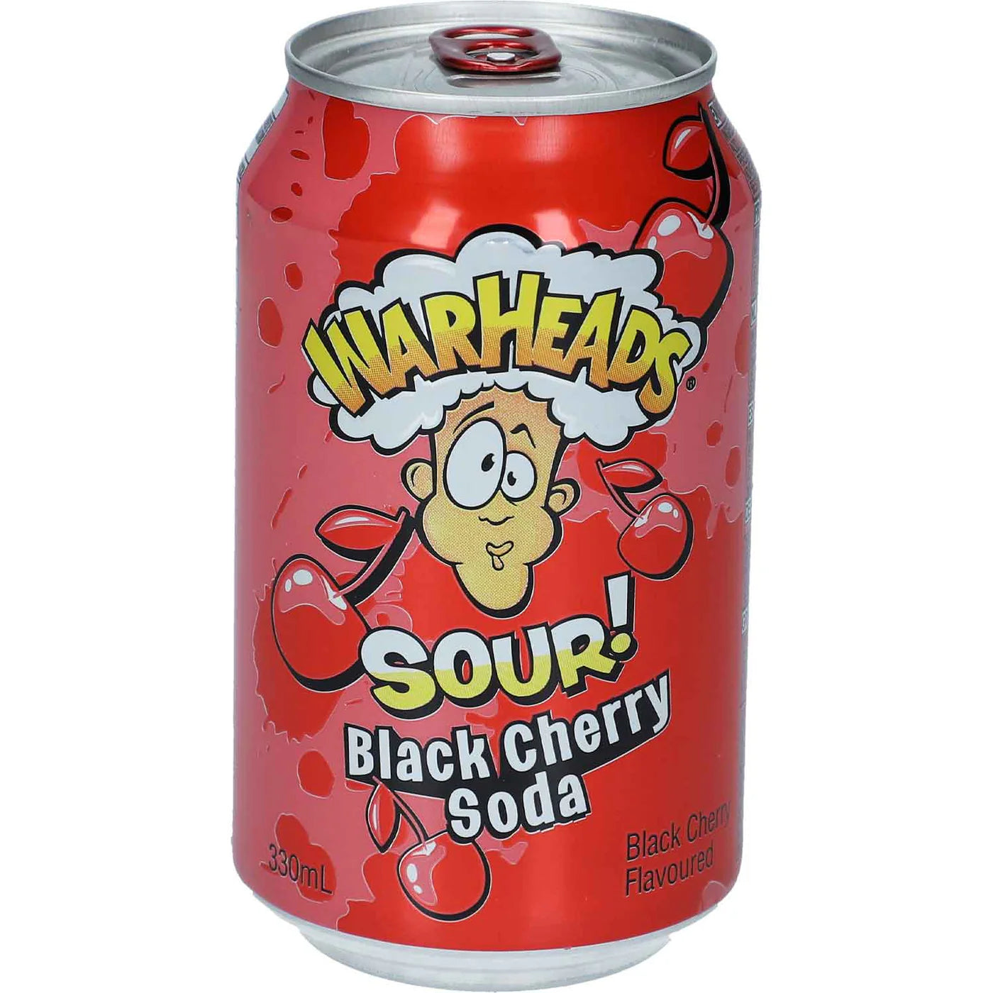 Warheads - Sour Black Cherry Soda 330ml