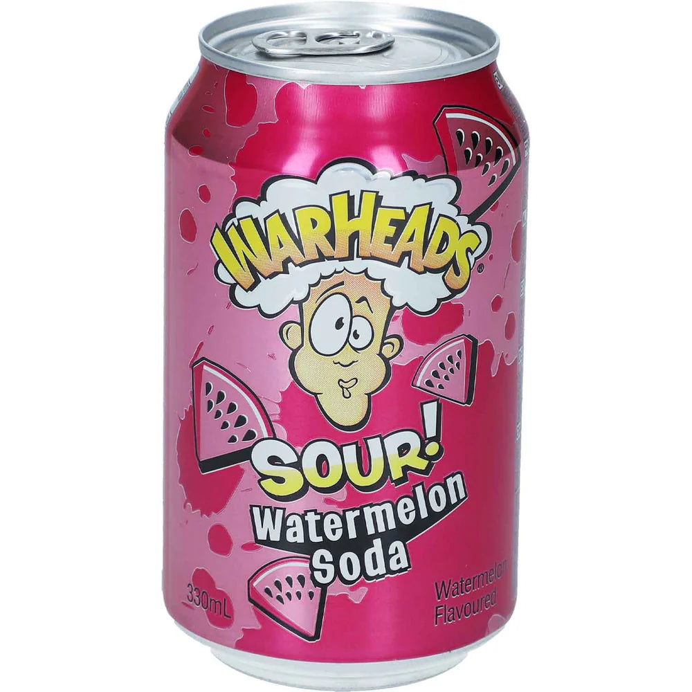 Warheads -Sour! Watermelon Soda 330ml